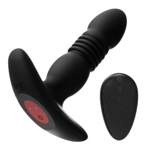 MizzZee - Moon Thrusting Prostate Massager Anal Vibrator (Chargeable - Black)
